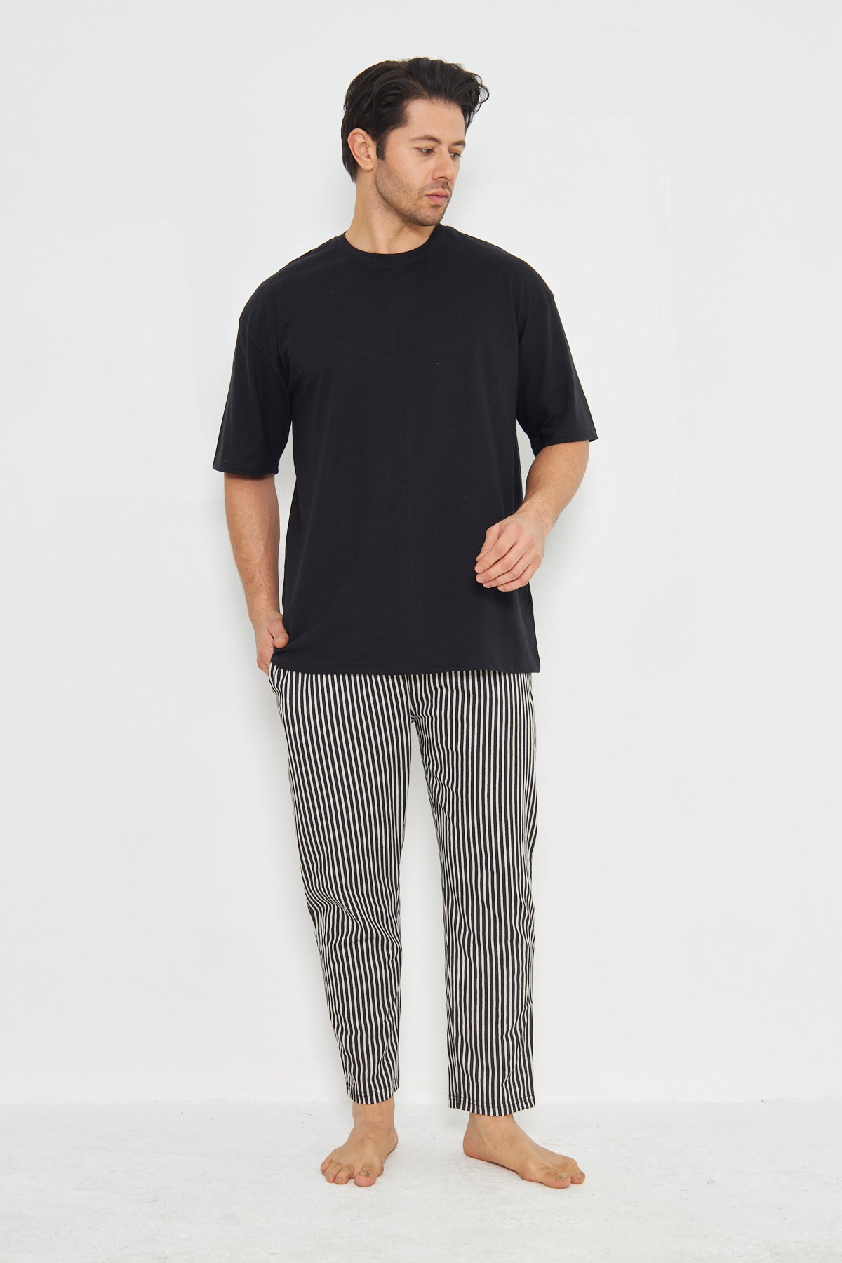 Men's Nightwear - Midnight Black